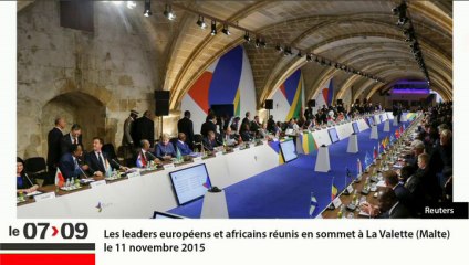 "France et Afrique réunies au sommet diplomatique de Malte sur les migrants" (Géopolitique)