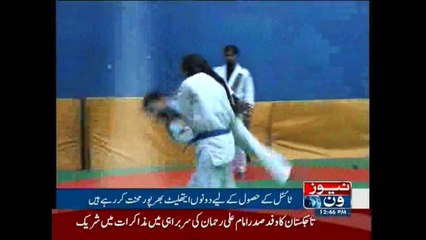 Preperations of Ju-Jitsu tournament held in Thailand