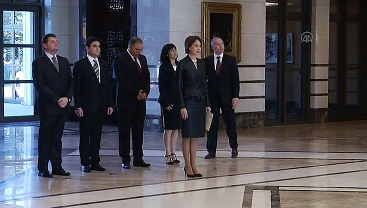 Turkish President Erdogan meets Bulgarian Ambassador Neynsky in Ankara