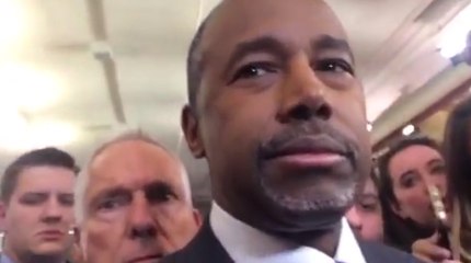 Comme Jeb Bush, Ben Carson se fait interroger sur le sort qu'il aurait réservé à Hitler