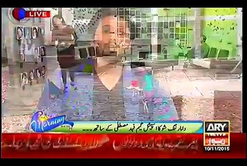 When Sanam Shows Amir Liaquat Picture What Fahad Did