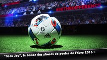 Le ballon pour l'Euro 2016 dévoilé : 