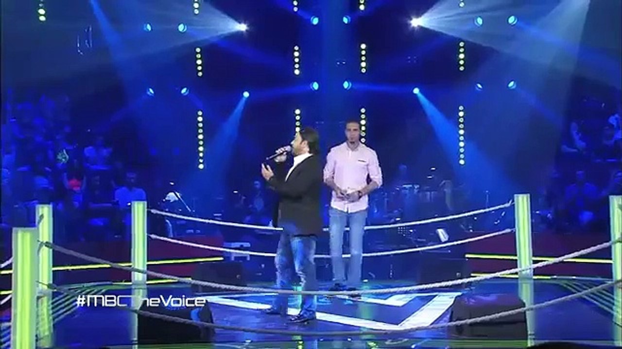 #MBCTheVoice - أحمد ناصر، و رضوان صادق - جانا الهوى- مرحلة المواجهة