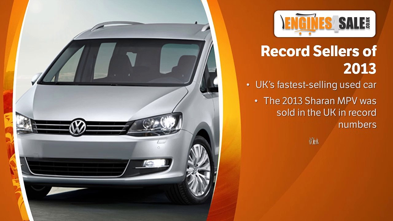 VW Sharan Diesel – The Fastest Selling Used Car in UK