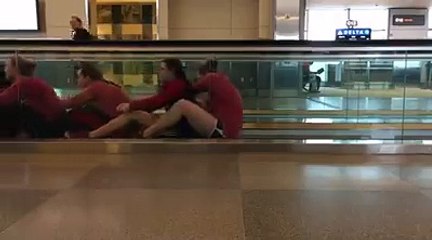 La Drolatique façon de passer le Temps d'une équipe de Nageuses