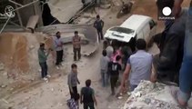 Syria: Bombing intensifies before Fridays talking