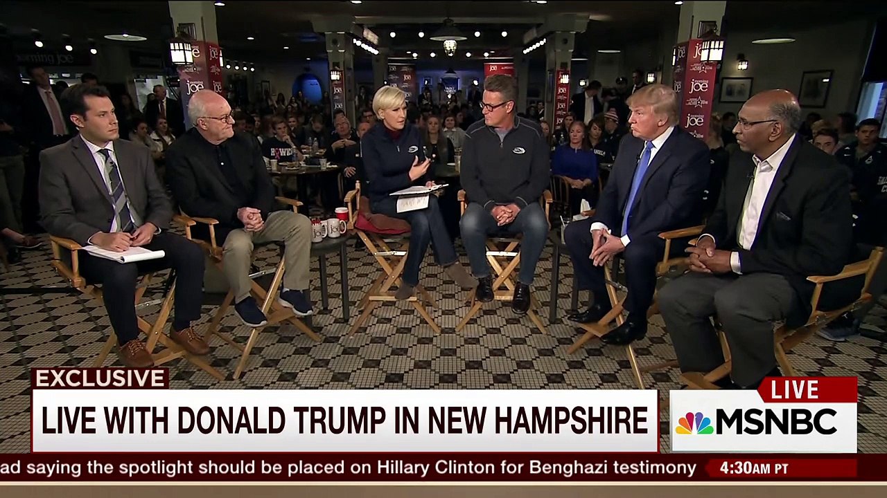 MORNİNG JOE Trump: I didn't attack my mom with a hammer