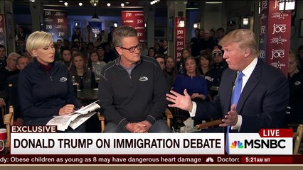 MORNİNG JOE USA  NEWS 'There's going to be a Trump wall'