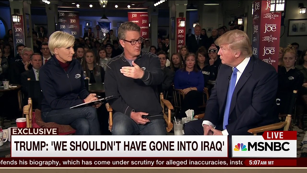 MORNİNG JOE Trump on debate, Putin, China, minimum wage