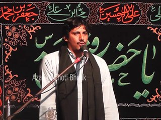 Zakir Ghulam Raza Bhuta 13th Muhram 1437(2015) Choti Behak Hafizabad