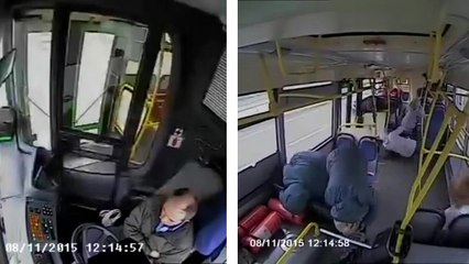 Un chauffeur de bus s'endort et provoque un terrible accident