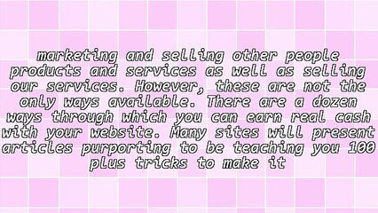 Proven Ways Make Money Through Your Website