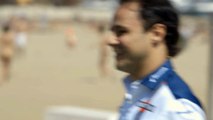 Massa shows football skills ahead of Brazilian Grand Prix