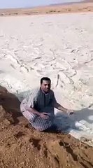 Bizarre Sand River In Saudi Arabian Desert-Amizng-Videos Clips- Funny Videos Collection