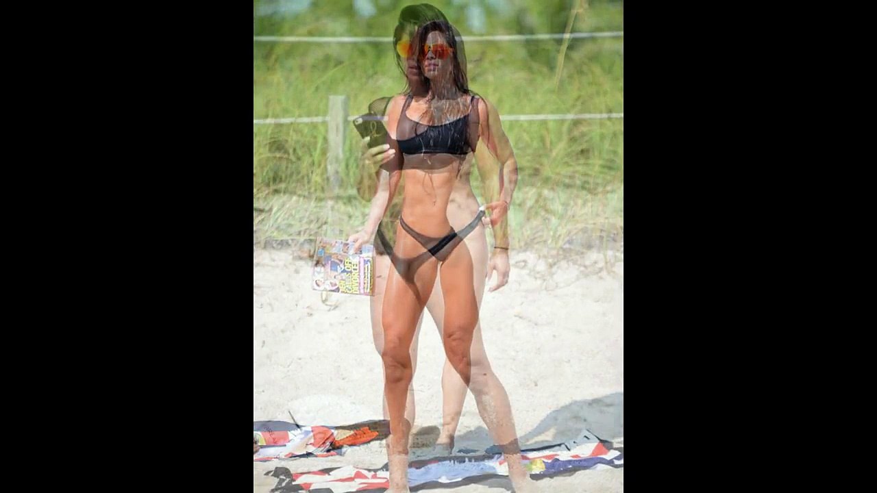 [SEXY HOT] Michelle Lewin in Bikini in Miami at Beaach