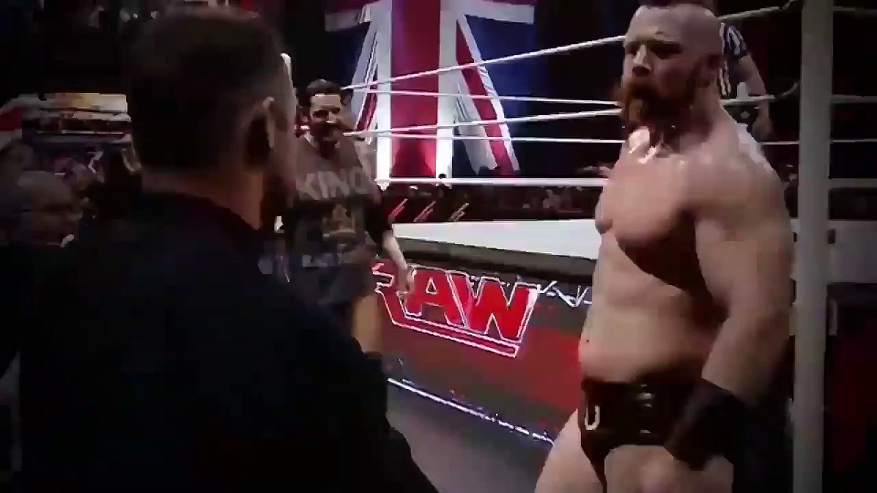 Wayne Rooney abofeteó al luchador Wade Barrett