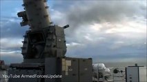 SUPER DEADLY US Navy Phalanx CIWS Gatling Gun live fire exercise