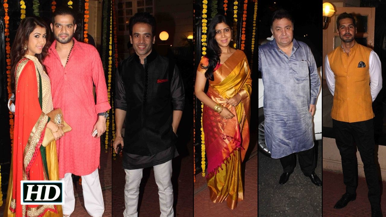 Watch Ekta Kapoors Diwali bash