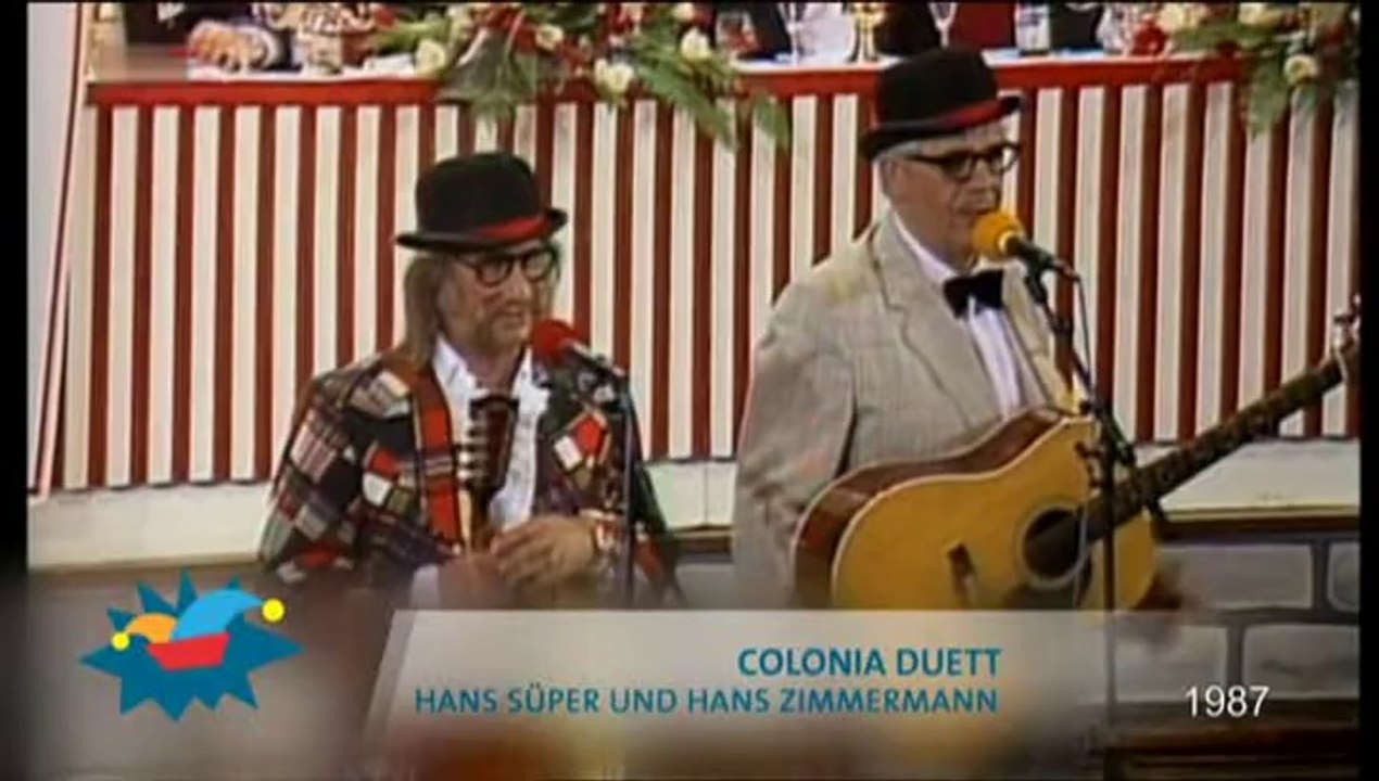 Colonia Duett - Auftritt Karneval Köln 1987