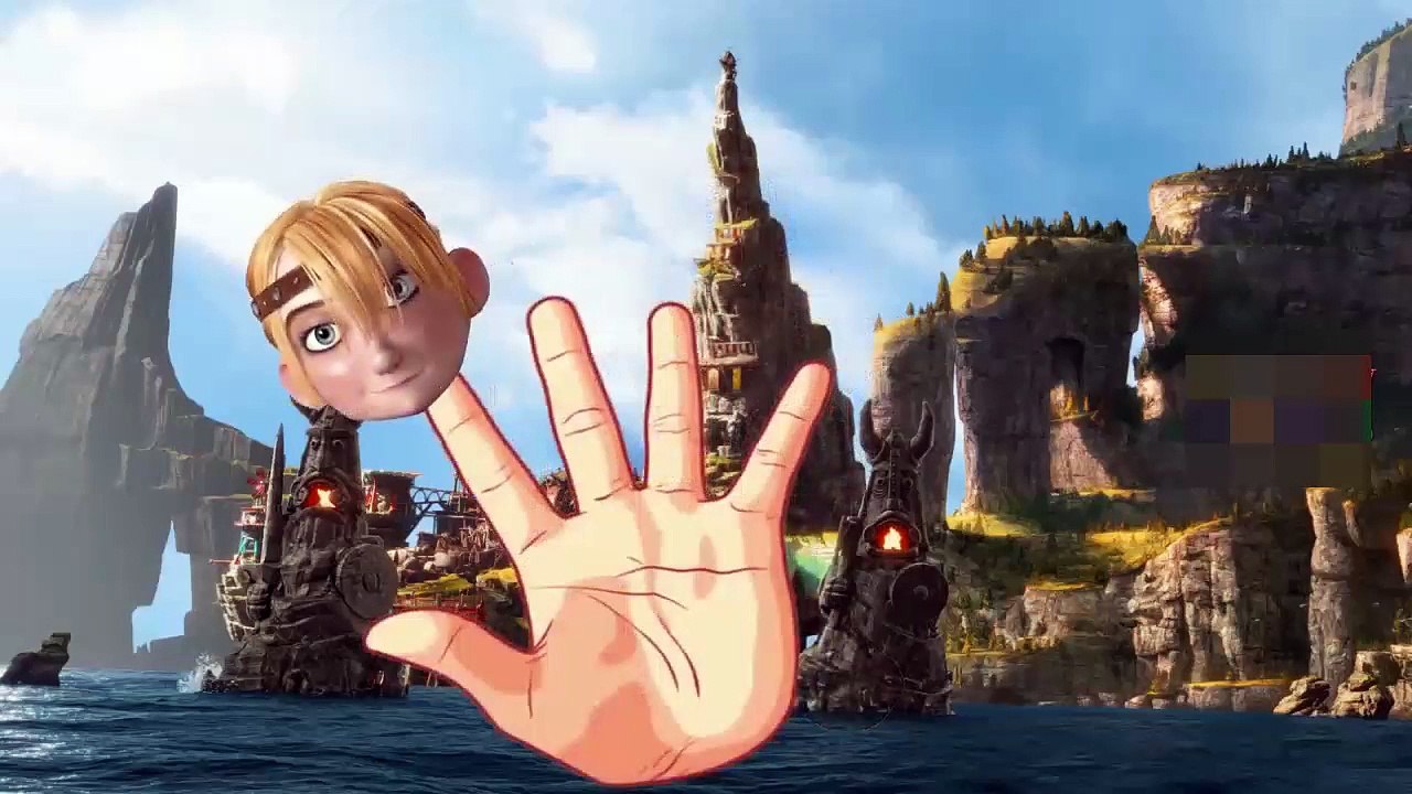 Finger Family Nursery Rhymes How To Train Your Dragon Cartoon Animation - Daddy Finger Family Rhymes