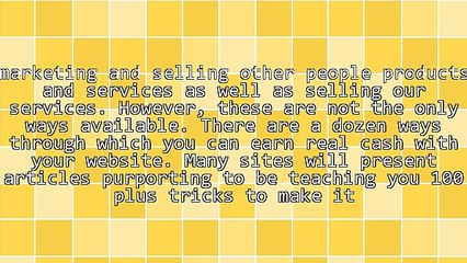 Proven Ways Make Money Through Your Website