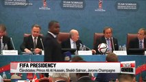 FIFA confirm five presidential candidates
