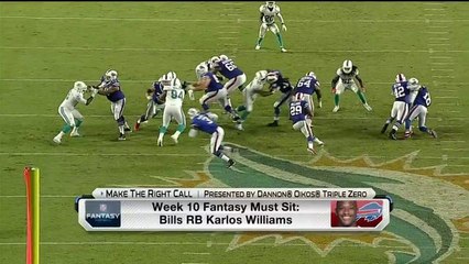 TNF: Fantasy starts and sits