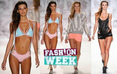 Agua Bendita Swim SS'14 Runway Show - Bikinis, Accessoties, Swimwear, hot girls‬