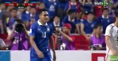 Thailand 4-2 China ~ [World Cup Qualification] - 12.11.2015 - All Goals & Highlights