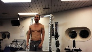 My Workout Routine + 315lbs Dead-Lift