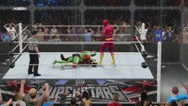 WWE 2k15 SUPERBOY VS RAPHAEL VS FLASH (EPIC BATTLE)