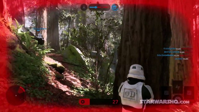 Star Wars Battlefront Multiplayer Gameplay with ShockTrooper - ENDOR WALKER ASSAULT
