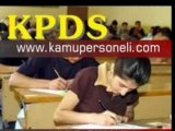 Kpds SINAVI kamupersoneli.com da