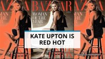 Kate Upton sizzles on the cover of Harper's Bazaar