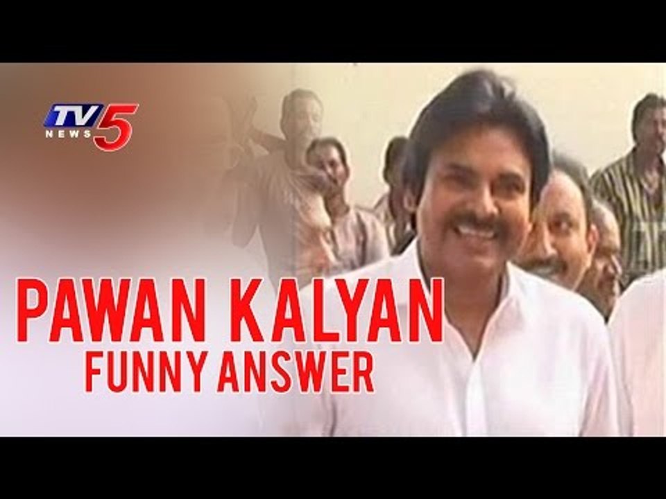 Pawan Kalyan Funny Answer To Reporter On Panche Getup