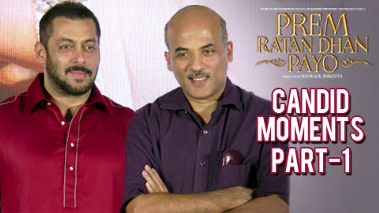 Salman Khan & Sooraj Barjatya Get Candid Over Prem Ratan Dhan Payo | Part 1