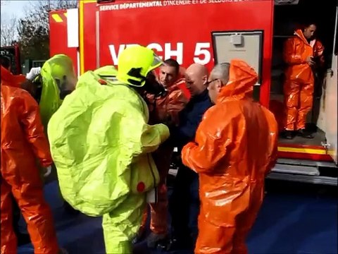 Exercice grandeur nature au stade Bollaert-Delelis de Lens