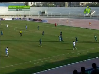 تصدي رائع من حارس المقاصة لتسديدة دودي الجباس