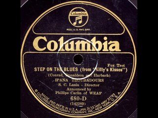 Step on the Blues+Kitty's Kisses-Ipana Troubadours