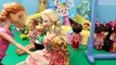 ❤ Frozen Elsa, Anna and Kids Go To Barbie Kelly Amusement Park Kiddie Coaster childrens e