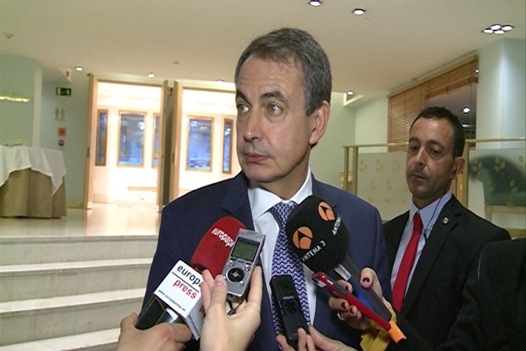 Zapatero pide "sentido común" en el conflicto catalán