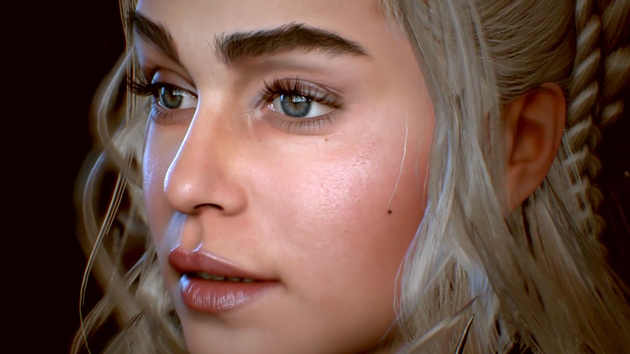 Game Of Thrones : Daenerys modélisée avec l'Unreal Engine 4