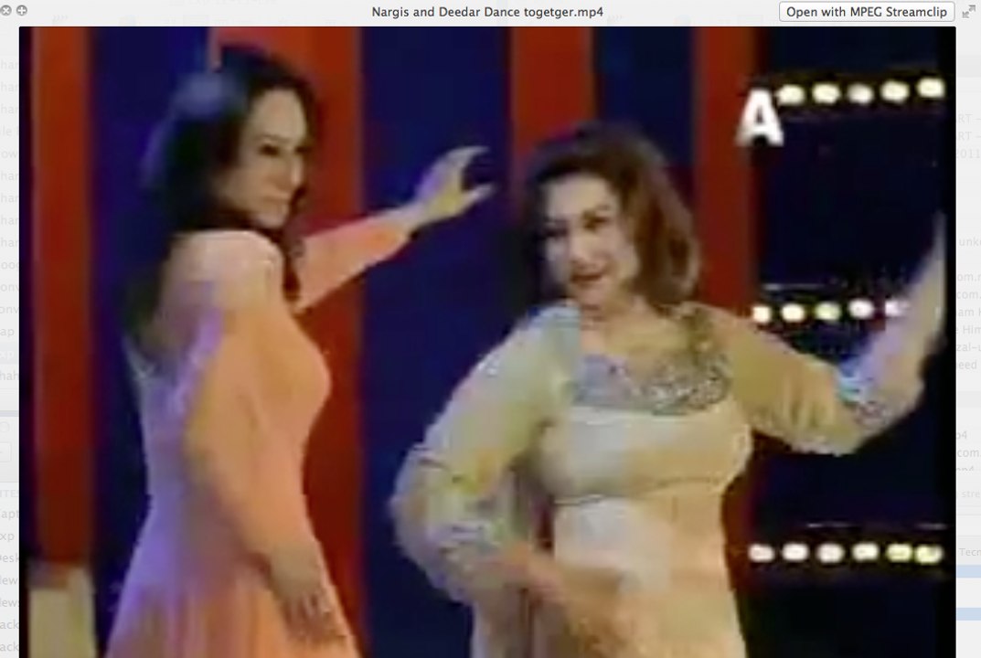 Nargis and Deedar Dance together