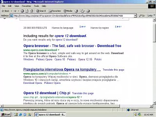 Downloading web browser in Win2k