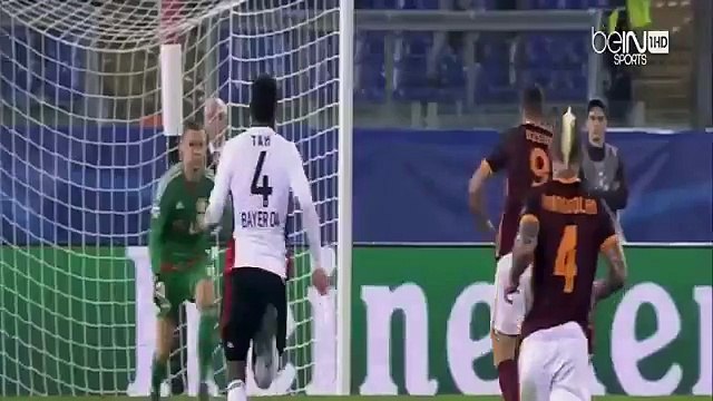 Roma vs Bayer Leverkusen 3 - 2 2015 ~Cham Pions League (4112015)~ All Goals & Highlights
