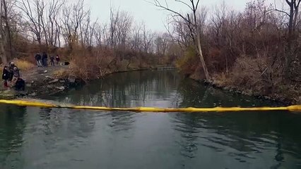 [DRONE] Le déversement des eaux usées dans le fleuve vu en drone