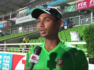 আজ উপর " আল্লাহ্‌ " দিয়েছে তাই আজকে পাঁচটা পাইলাম- মোসাফিজুর রহমান