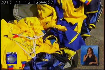 Ambiente antes del partido Ecuador VS Uruguay