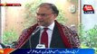 Karachi: Federal Minister Ahsan Iqbal press conference