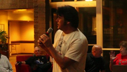 Terry Padgett sings 'Raised On Rock' Sheffield Remembers 2015